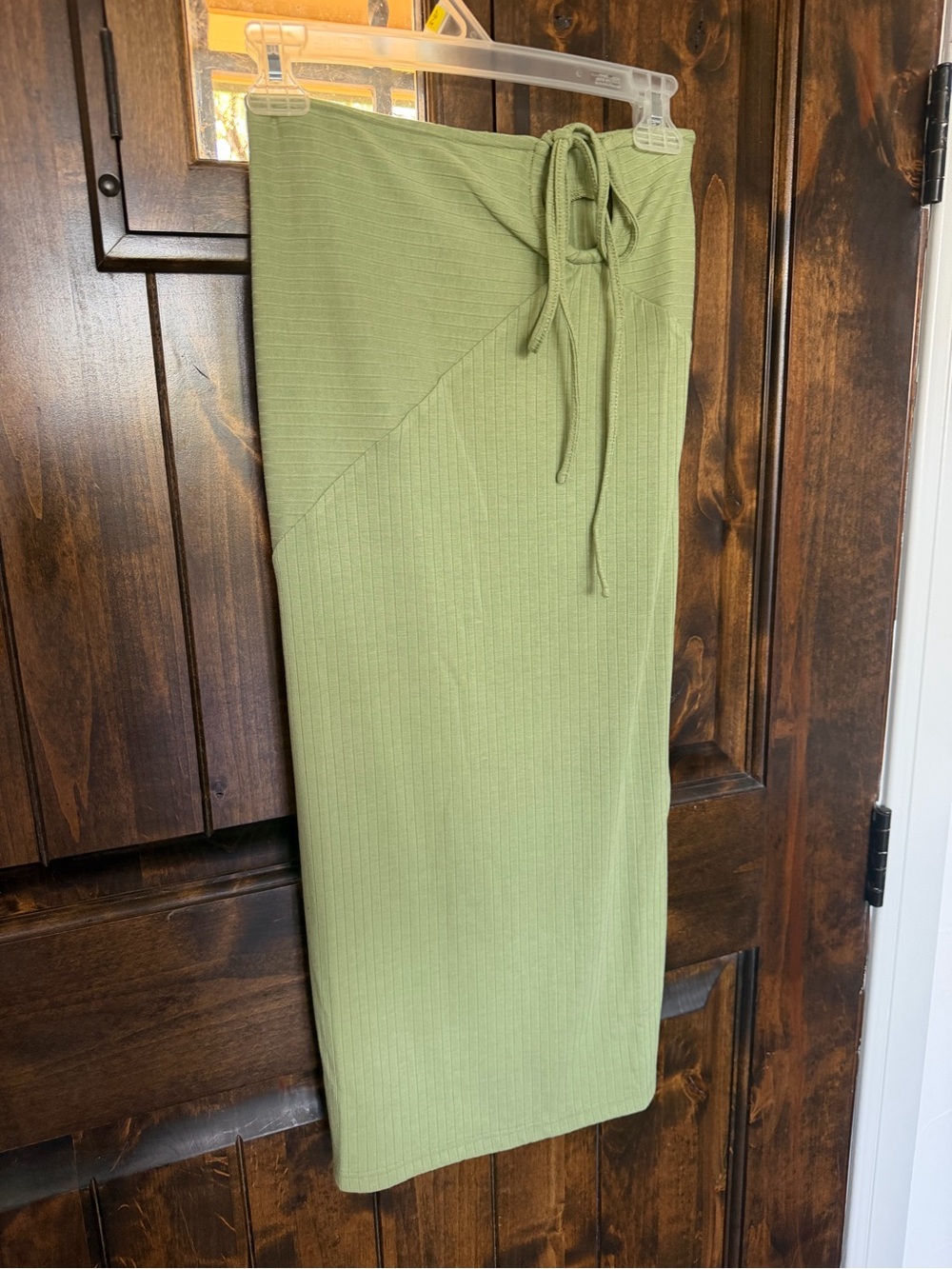 Green Midi Skir